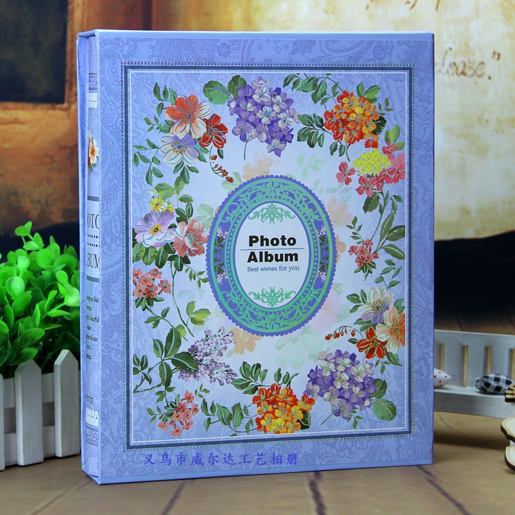 小碎花新款相册6寸200张学习用品纪念礼品影集