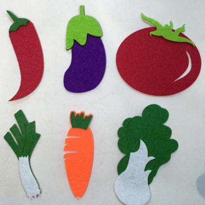 Non - woven vegetables series cabbage carrots jewelry crafts decorative accessories