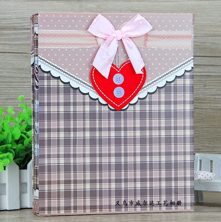 立体工艺礼品相册6寸200张婚庆学习用品纪念影集