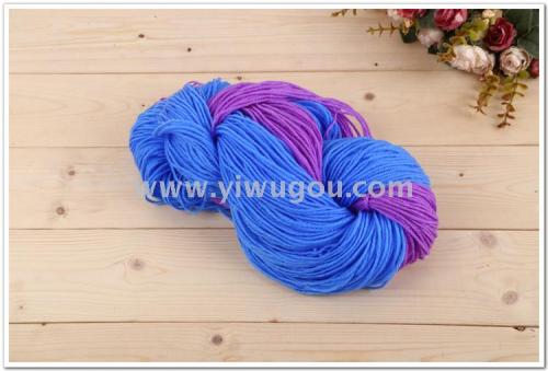 factory direct sales wool acrylic thread hook shoe thread clothes wool medium thickness wool stock