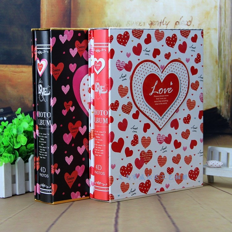 盒装精品学习用品工艺相册7寸200张婚庆纪念礼品影集