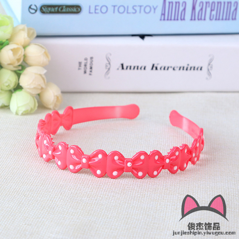 可爱儿童发箍女童发卡防滑带齿塑料头箍头饰