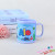Cute Cartoon Water Bottle PVC Soft Rubber Mug Daily Children's Toothbrush Gargling Cup Pieces