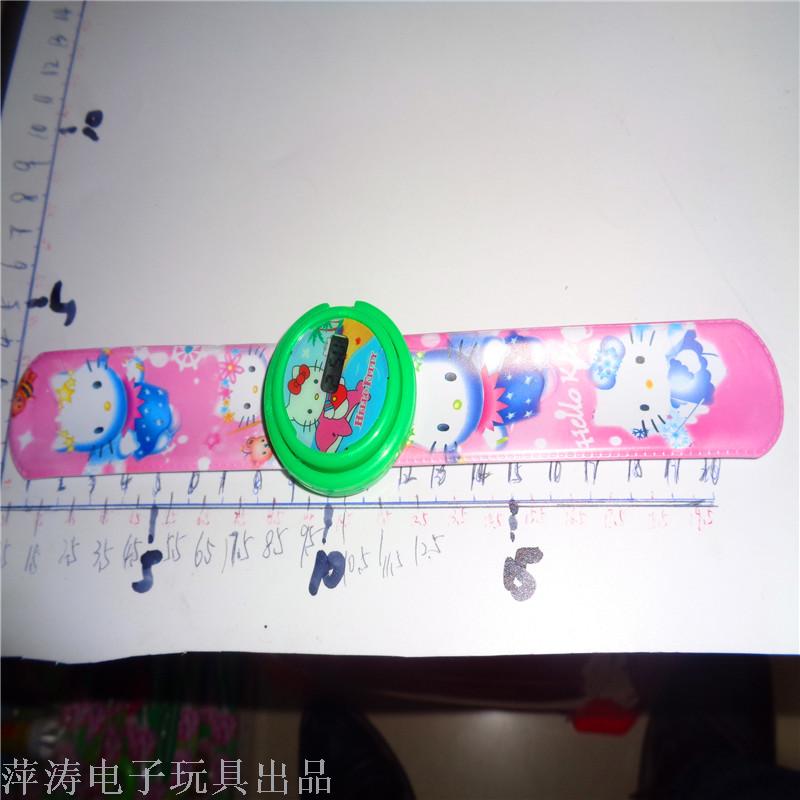 儿童玩具256号啪啪圈表 男女学生赠品LED腕表 地推货源厂家直销详情4