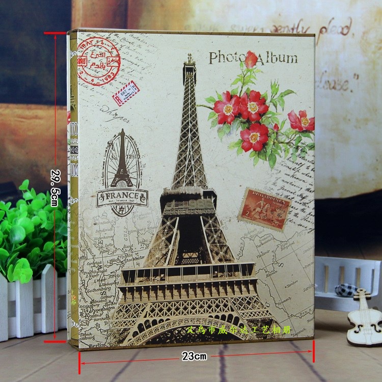 新款盒装相册7寸200张家庭婚庆纪念礼品影集