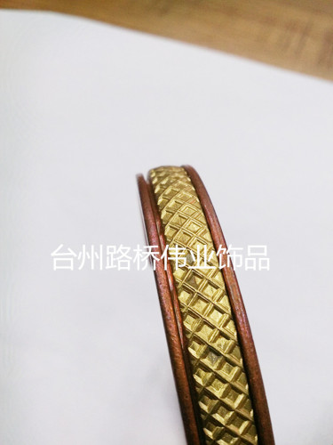 Red Copper Bracelet DIY Custom Magnet Copper Parts