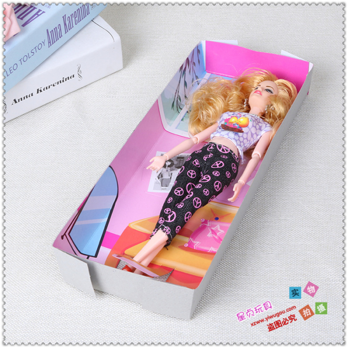 芭比娃娃时尚美少女梦幻公主换衣服套盒装礼物