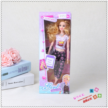 芭比娃娃时尚美少女梦幻公主换衣服套盒装礼物