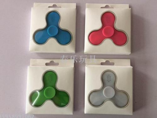 bluetooth led fidget spinner fingertip gyro bluetooth speaker with bluetooth audio with light gyro