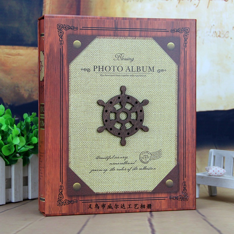 新款立体工艺盒装4D200张欧式纪念礼品影集