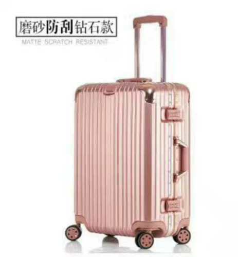 [MiNA Li] Traveling Trolley Case Pure PC Anti-Scratch Mute Universal Wheel Diamond Version Suitcase
