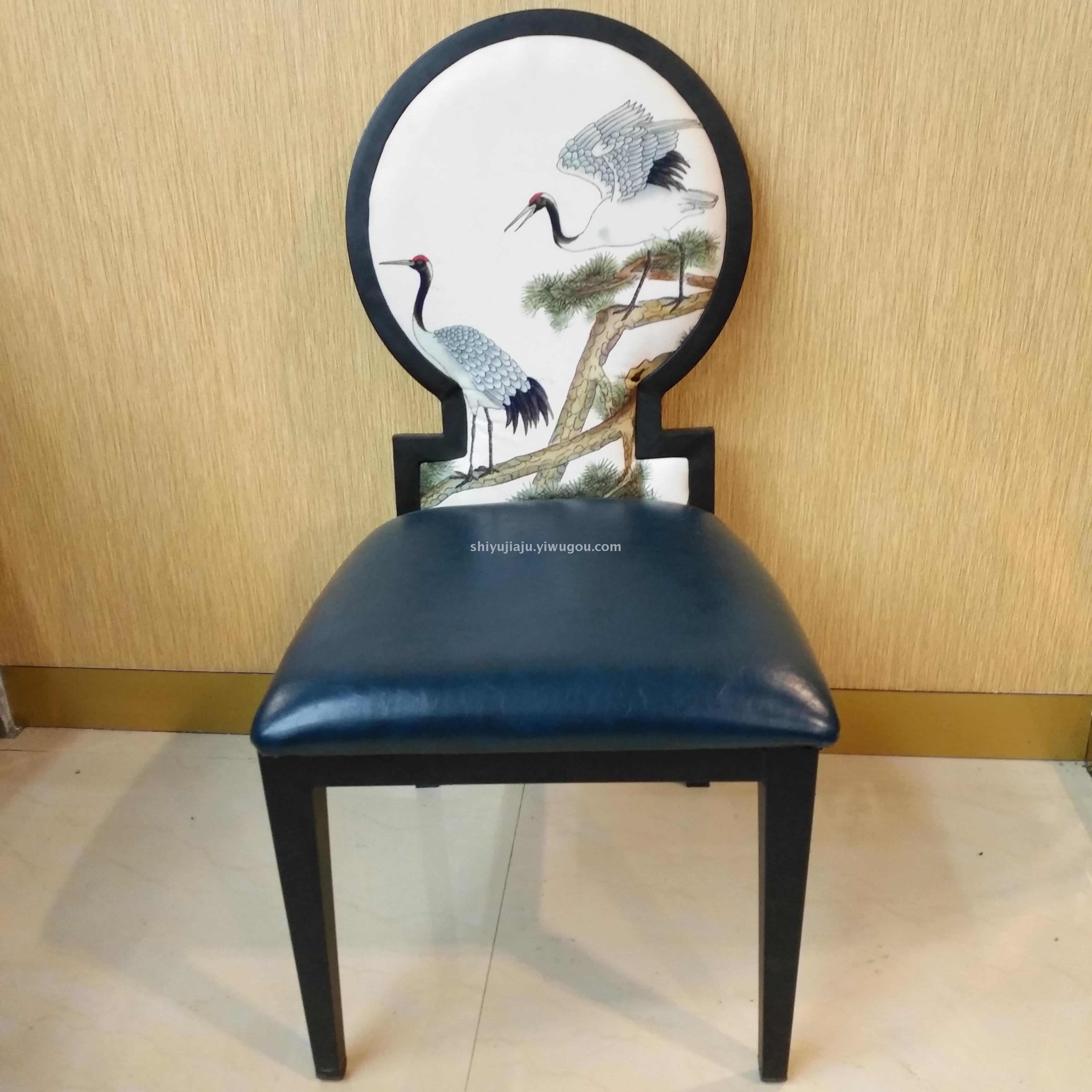 绍兴酒店时尚餐厅休闲椅主题餐厅个性椅自助餐厅仿木椅