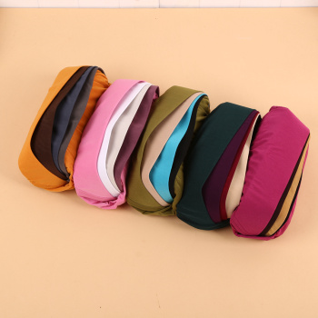 林头巾水晶麻单件套回族盖头素色头纱阿拉伯头