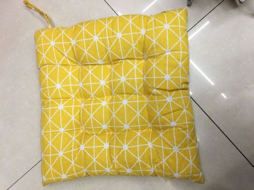 Geometric Nine-Needle Cushion Autumn and Winter Fabric Polyester Cotton Chair Cushion Dining Chair Cushion Home Cushion