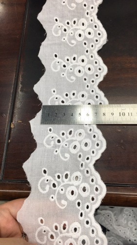 cotton cloth embroidery lace