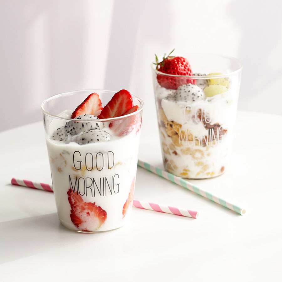 Good Morning Glass Mugs –