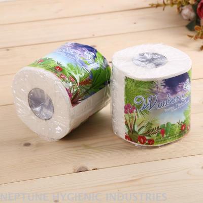 Health and hygiene empty-core roll paper towel pure wood genuine toilet paper hotel household roll paper toilet paper