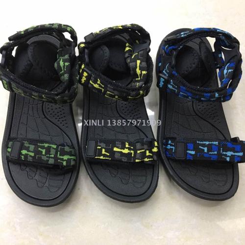 new ribbon md bottom beach shoes men‘s shoes roman sandals vietnam sandals