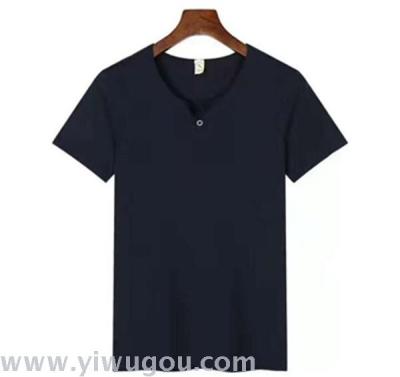  sleeved polo shirt Guanggu Shan T - shirt tooling semi - sleeved overalls