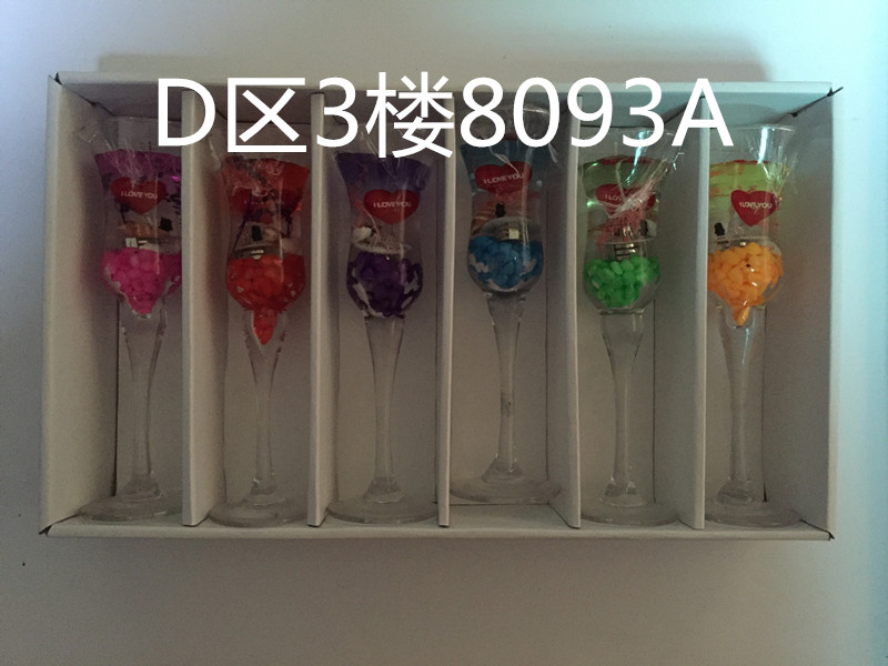 创意爱心系列玻璃杯果冻蜡烛浪漫婚礼家居节日装饰礼品蜡烛摆件