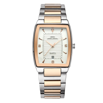 [S8232G/L 爱彼思诺（IBSO）防水钢带复古情侣表] S8232G/L 爱彼思诺（IBSO）防水钢带复古情侣表