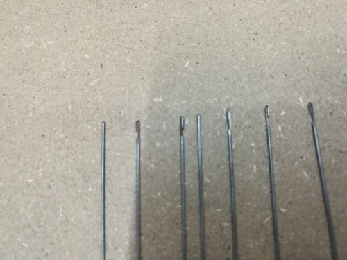 Crystal Special Needle Beaded Needle Three-Way Needle 