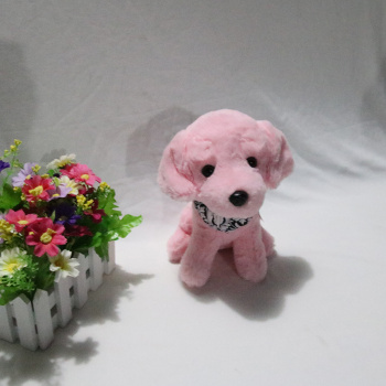 狗年热门玩具围巾狗毛绒玩具公仔厂家批发销售