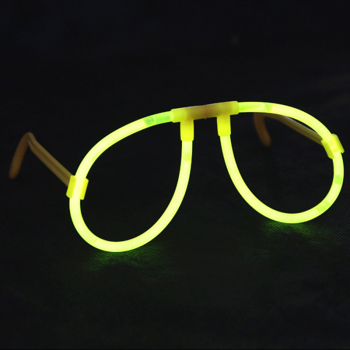 抖音舞蹈气氛助威道具椭圆形荧光发光眼镜夜间儿童恶搞新奇玩具详情12