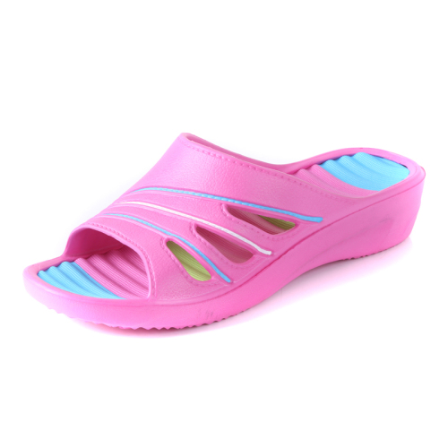 factory direct sales women‘s color wedge platform summer non-slip foreign trade slippers