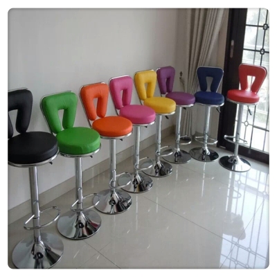 Simple and fashionable high foot swivel bar chair front desk counter chair bar chair bar chair bar chair beauty salon chair