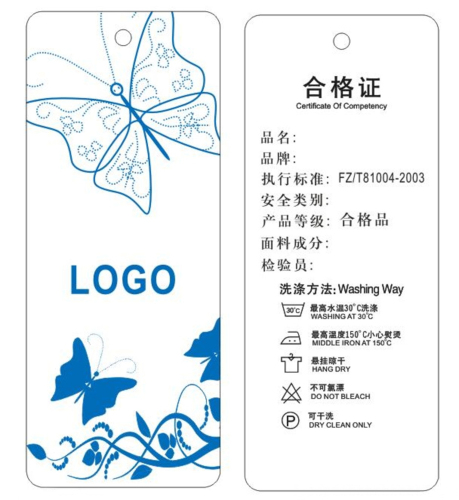 smooth printing customized tag design factory direct price preferential quality assurance price interview
