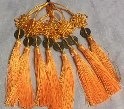 handmade color chinese knot customized tassel packaging festive supplies