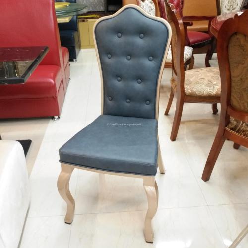 foreign trade export restaurant wooden chair muslim restaurant metal dining chair box european dining table and chair