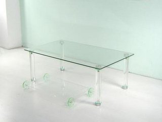 clear acrylic sit