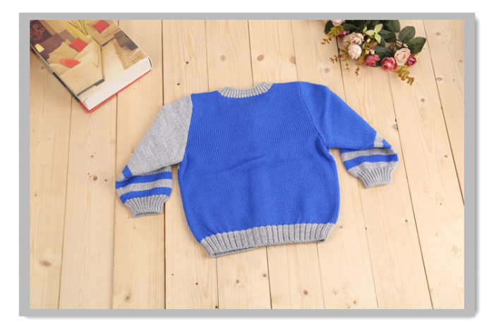 纯手工编织保暖儿童毛衣时尚休闲宝宝百搭可爱