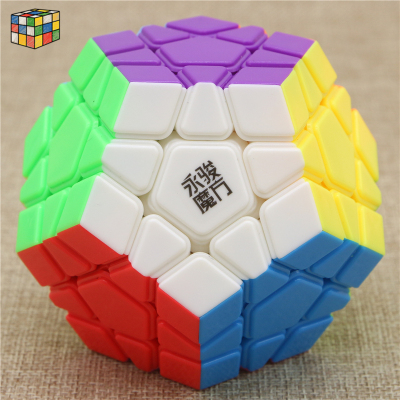 YJ/yongjun five rubik's cube decoction of the magic square professional stickers, free stickers solid color.
