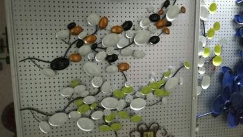 手工制作抽象荷叶，精雕细琢