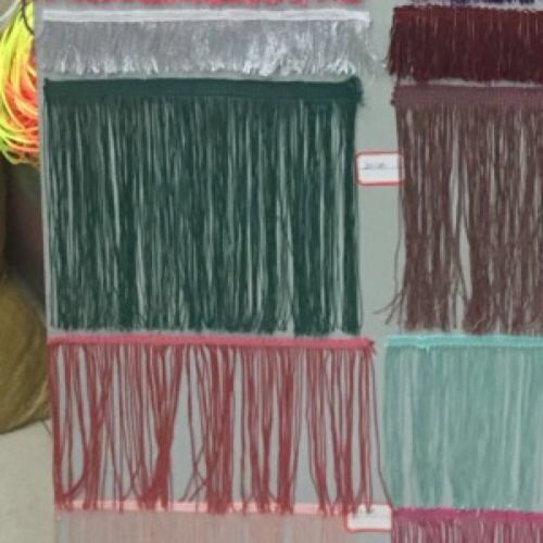 Four-Needle Thread， Polyester Five-Color Fringe