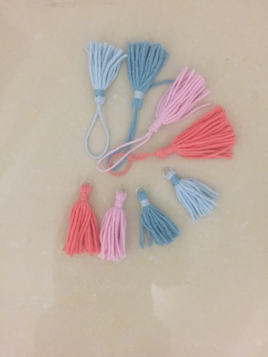 tassel fringe pendant， baby cotton material， environmentally friendly and non-irritating. scarf clothing matching accessories.