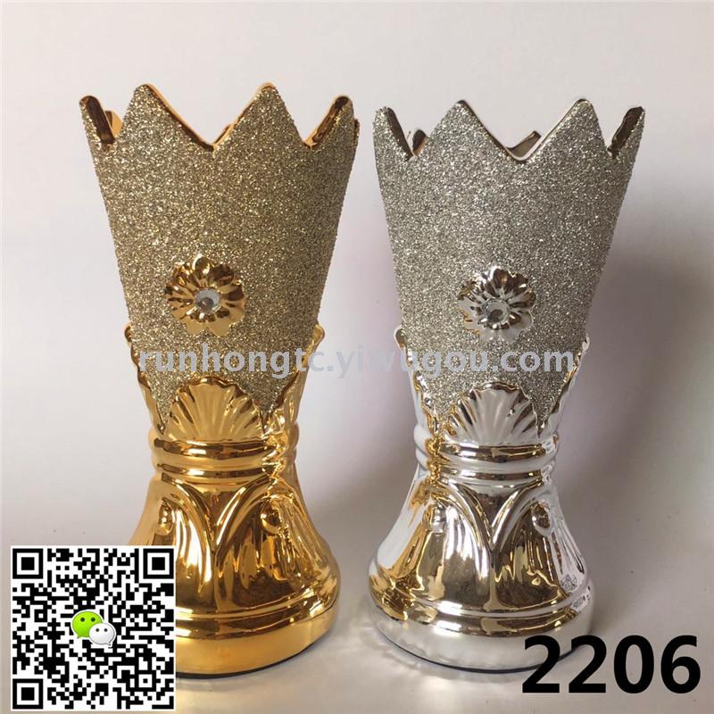 2017厂家直销爆款 阿拉伯陶瓷香炉 碳炉 家居工艺品