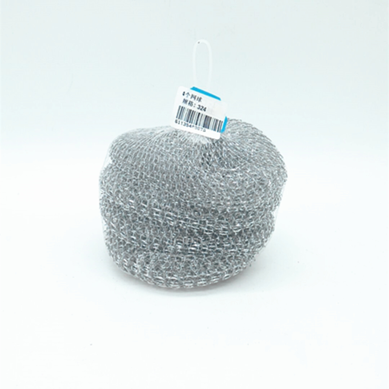 阳光百货 4个钢丝网球 厨房清洁刷清洁球 金属钢丝刷