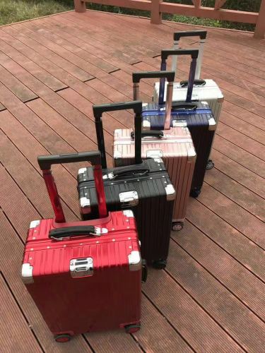 [meirai] universal wheel aluminum frame luggage trolley case boarding case