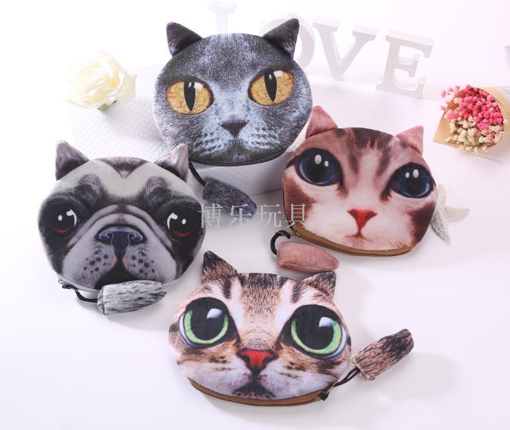 汇总喵星人零钱包新款色彩多样卡通可爱儿童礼品赠送婚庆抛洒