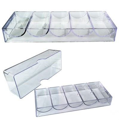 Chip Box Chip Rack Transparent Crystal Box Can Hold 100 Pieces of Chips with a Diameter of 4cm