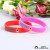 Silicone Bracelet Men's and Women's Sports Bracelet Hipster Accessories Candy Color Jelly Soft Wristband