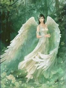 Foreign trade diamond painting angel wings beauty 40x50cm full drill cross stitch