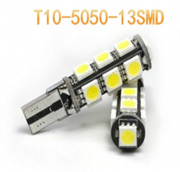 汽车解码LED示宽灯t10-5050-13SMD 小插泡