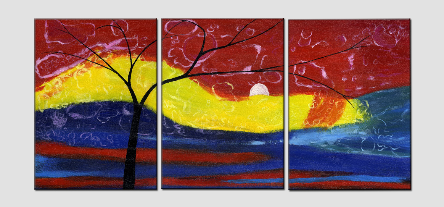 厂家直销餐厅装饰画客厅沙发背景墙画手绘装饰油画