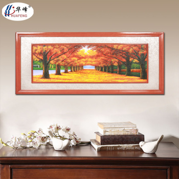 华峰工艺手绘浮雕画 立体