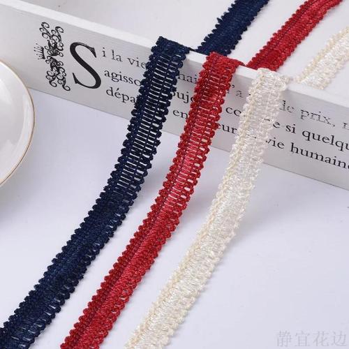 nylon woven flower-shaped lace ribbon korean jewelry hair accessories wholesale